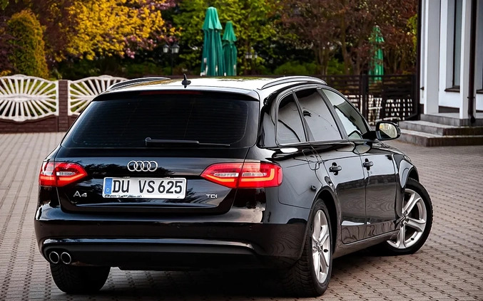 Audi A4 cena 44900 przebieg: 260000, rok produkcji 2014 z Głogów małe 704